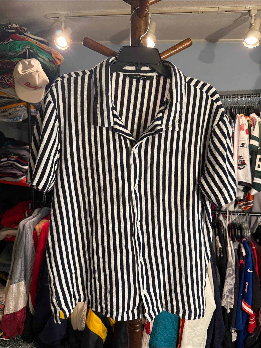 Kenneth Cole Polo- Black & White